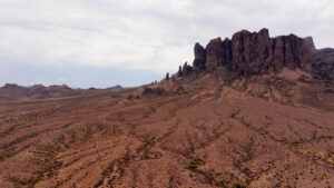 A Superstition Mountains flyover shot by Reconn Services.